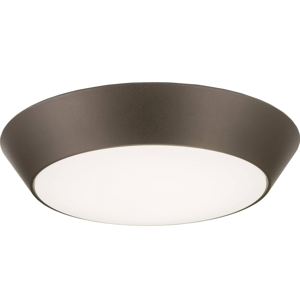 13-inch 4000K Bronze LED Wet Location Flush Mount Light T14339