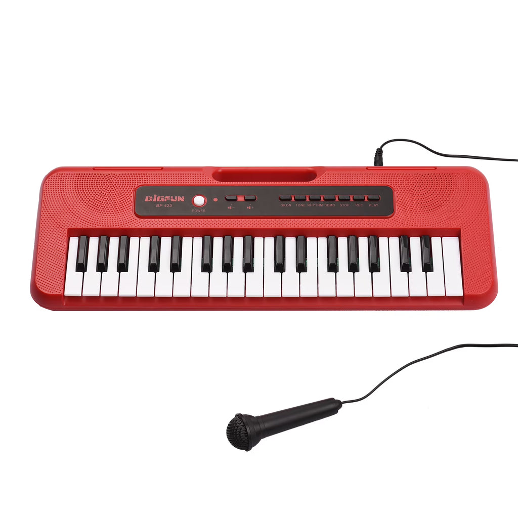 37 Key Children Electronic Piano with Mini Microphone E678353