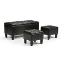 Tanners Contemporary Storage Ottoman B358141