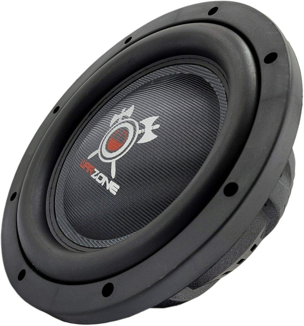 12 Inch 1500 Watt Max Power Shallow Subwoofer 4 Ohm DVC Dual Voice Coil - 2 Subwoofers D747160