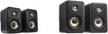 Polk Signature Elite ES10 Surround Loudspeaker - Hi-Res Audio Certified, Dolby Atmos & DTS:X Compatible, 1" Tweeter & 4" Woofer, Power Port Technology for Effortless Bass (Pair, Contemporary Walnut) O53394