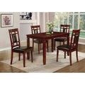 5 Piece Solid Wood Dining Set X411