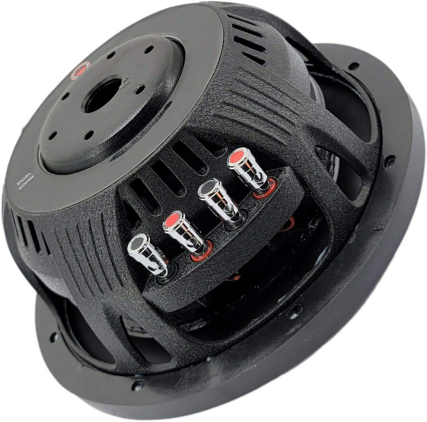 12 Inch 1500 Watt Max Power Shallow Subwoofer 4 Ohm DVC Dual Voice Coil - 2 Subwoofers D747160