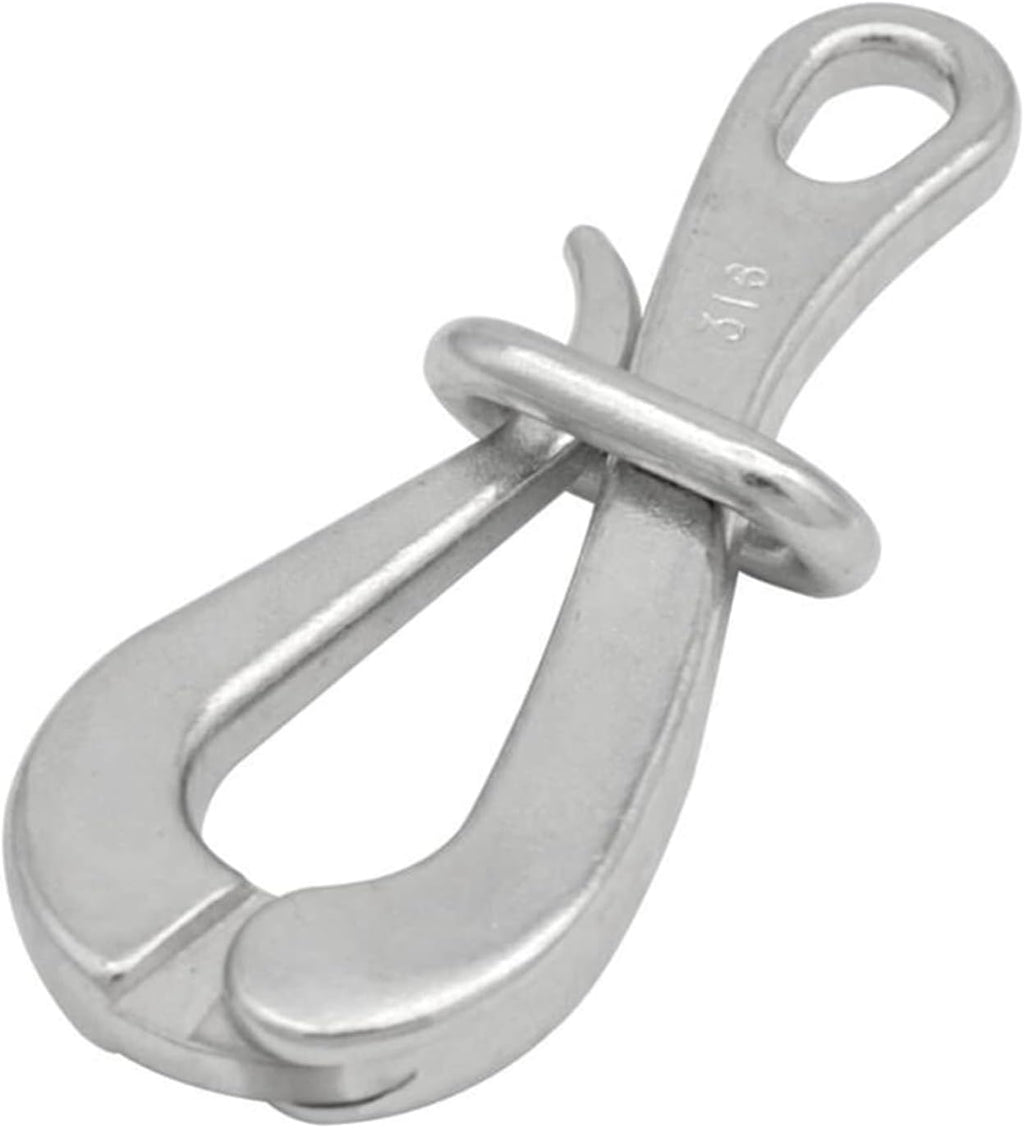 Stainless Steel 316 Pelican Hooks & Eye with Quick Release Link A986997