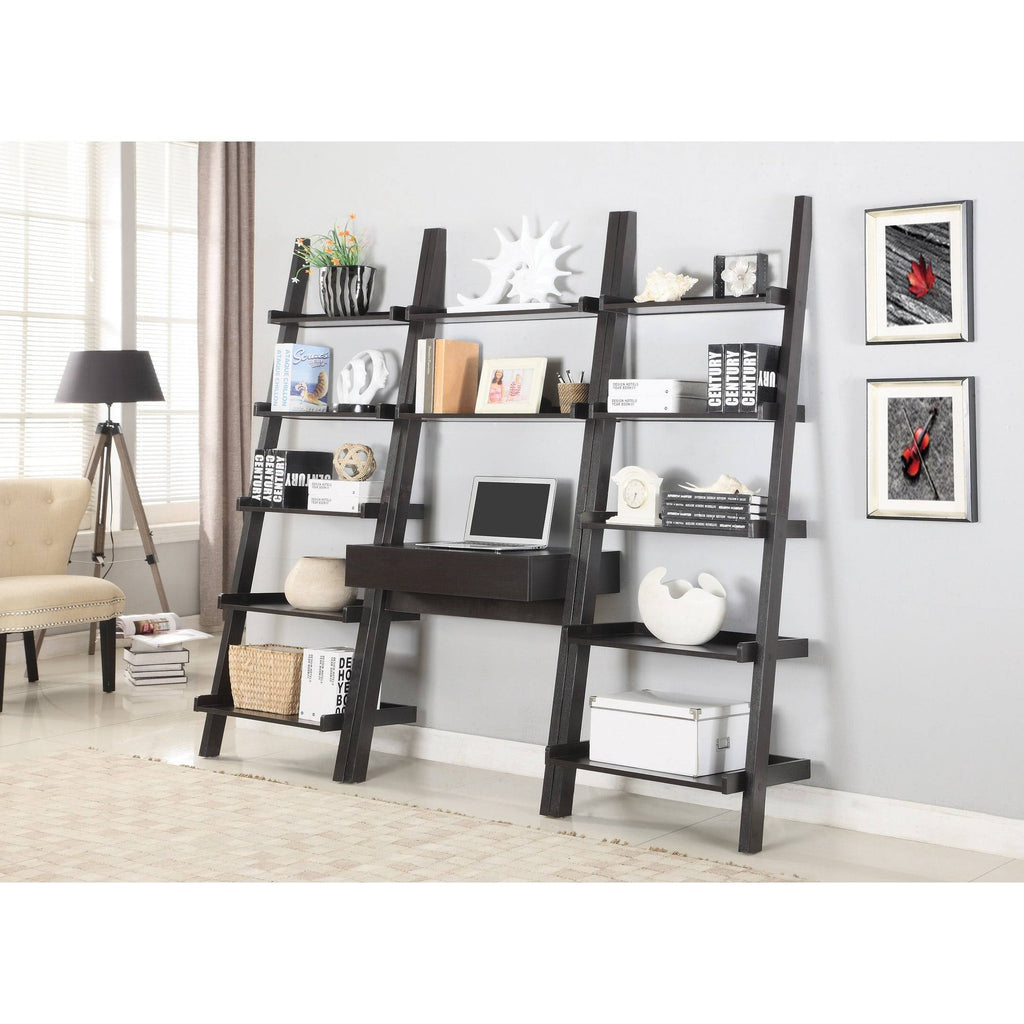 3-Piece Ladder Desk/Bookcase Set T650