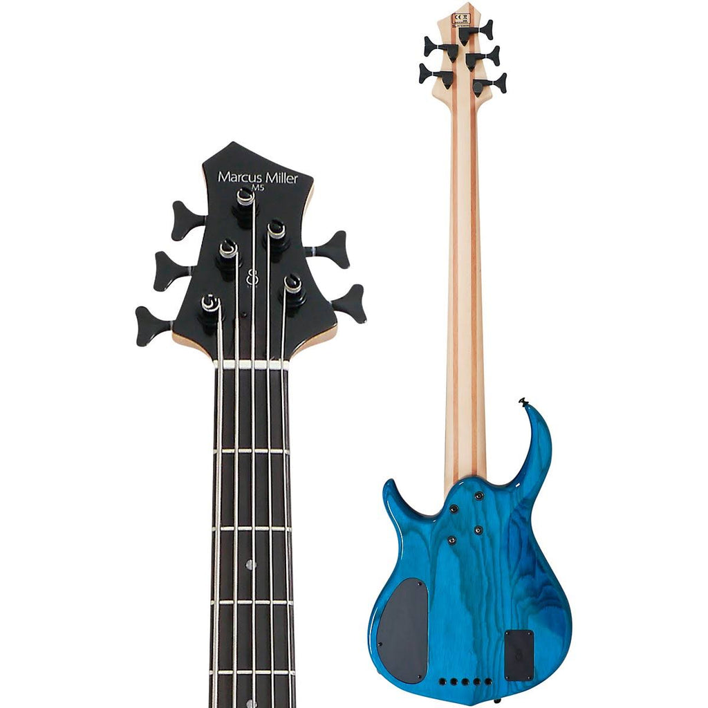 Transparent Blue 5-String Bass O88368