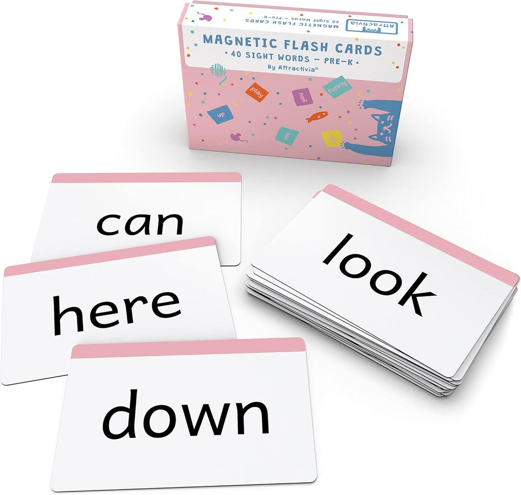 40 Large Dolch Magnetic Flash Cards C98532
