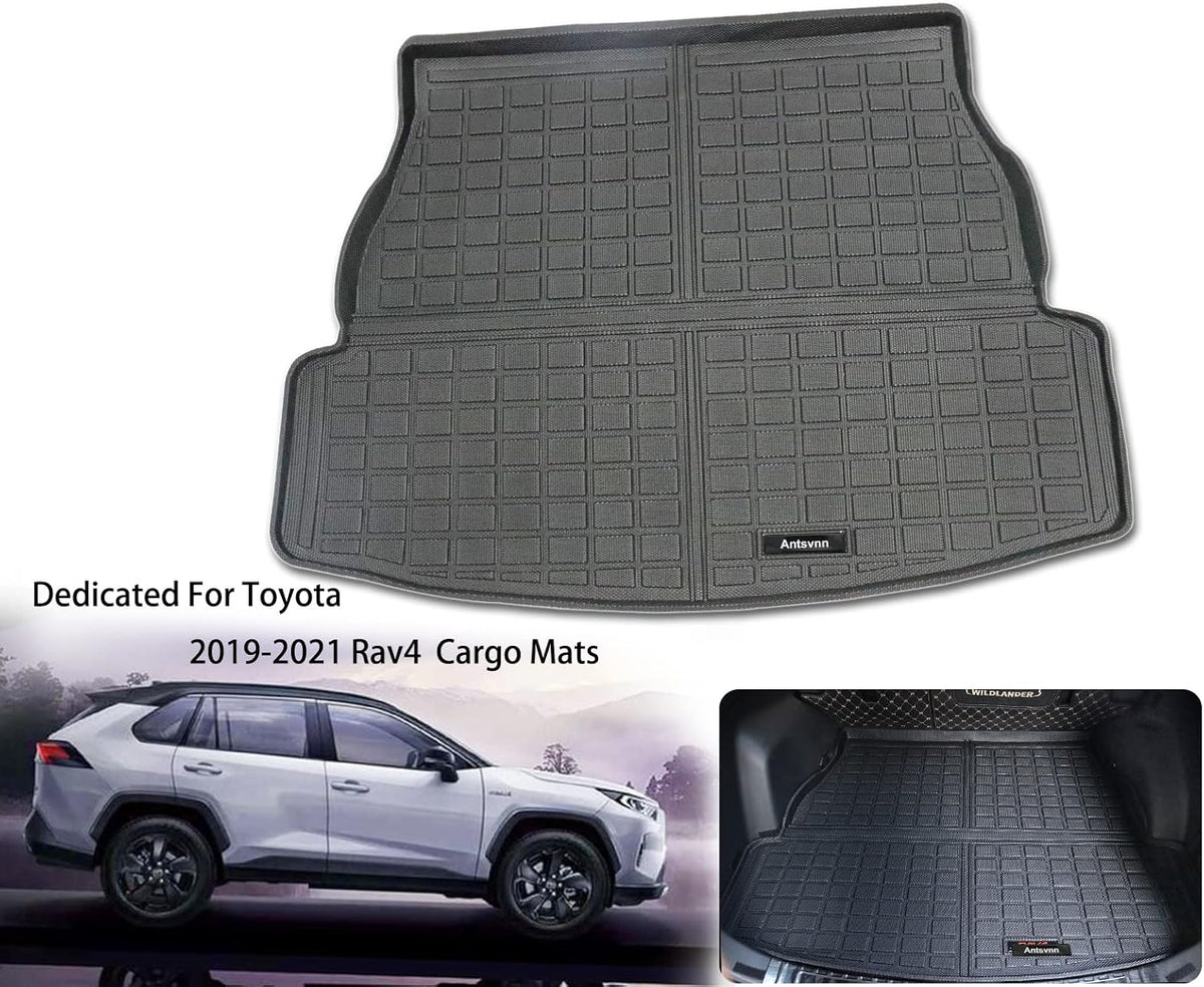 Black Rear Trunk Mats Pack of 2 Z529950