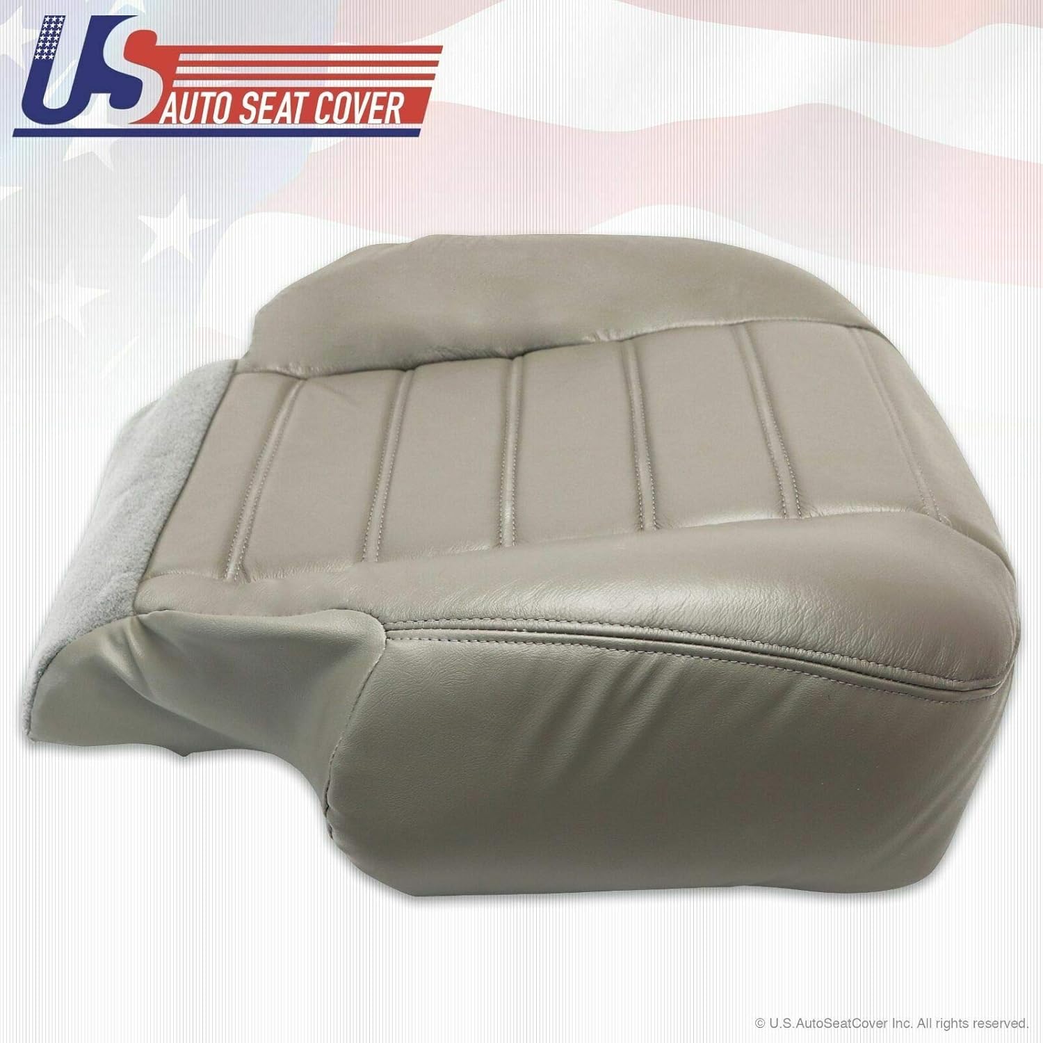 Gray Pack of 2 Vinyl Seat Cover G7508