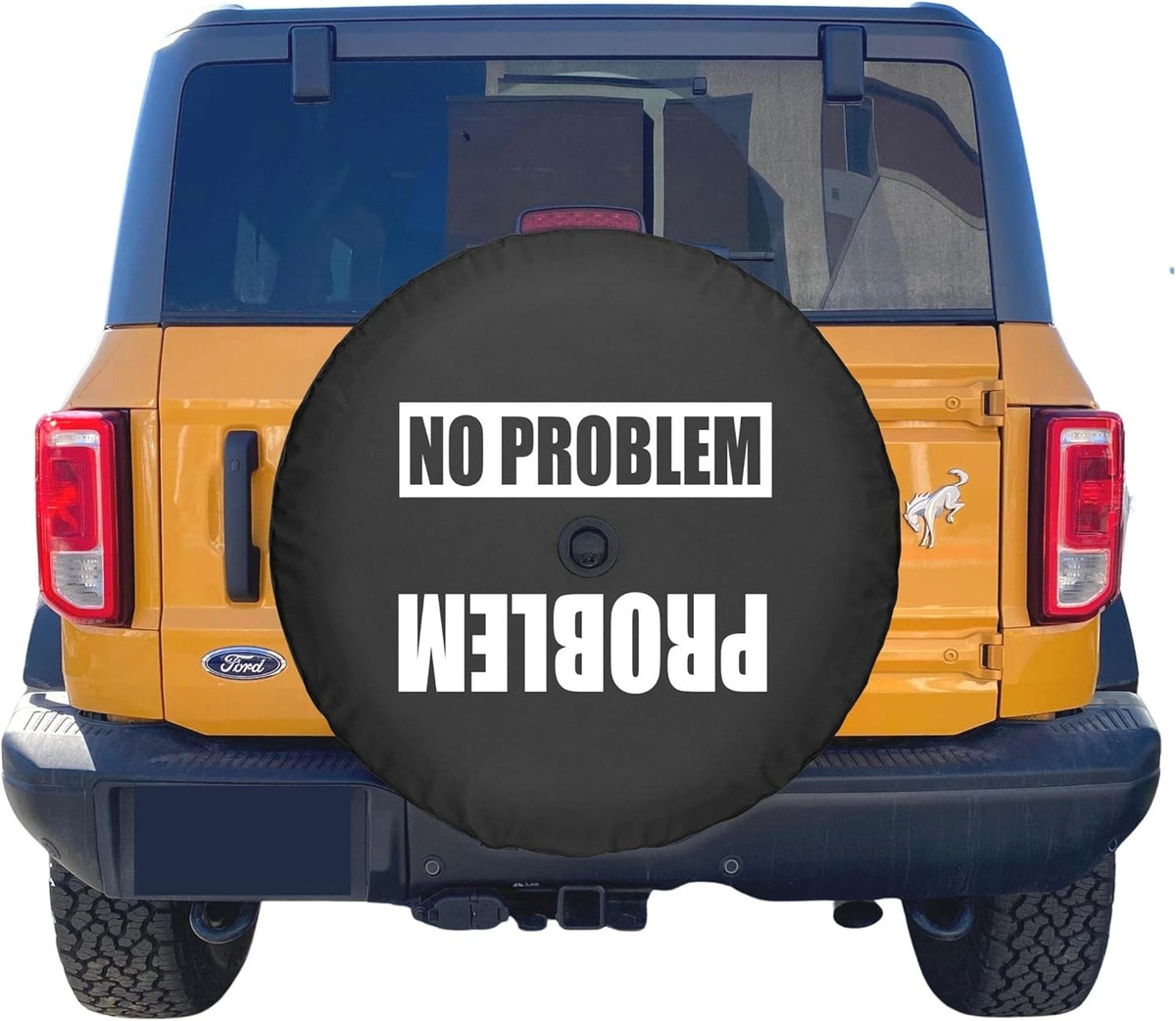 30" Soft Tire Cover Compatible with Ford Bronco with Back-up Camera 2021-2022 Pack of 2 L732