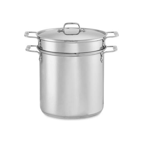 12 Qt. Stainless Steel Multicooker with Steamer Basket P457