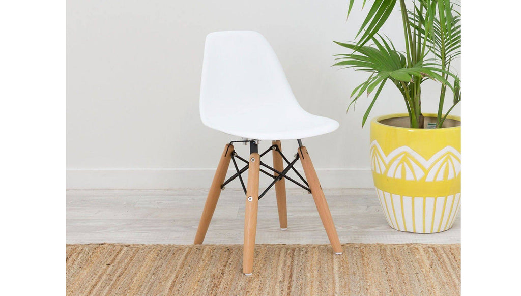 White Kids Playroom Chair 2-Pack A162