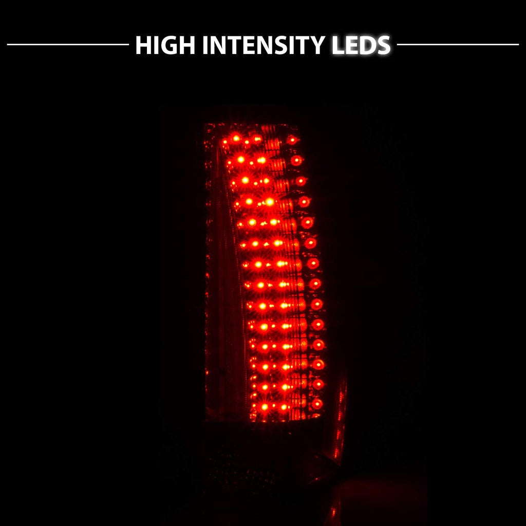 Red/Clear LED Tail Lights for Chevy Tahoe/Suburban/Yukon O59792