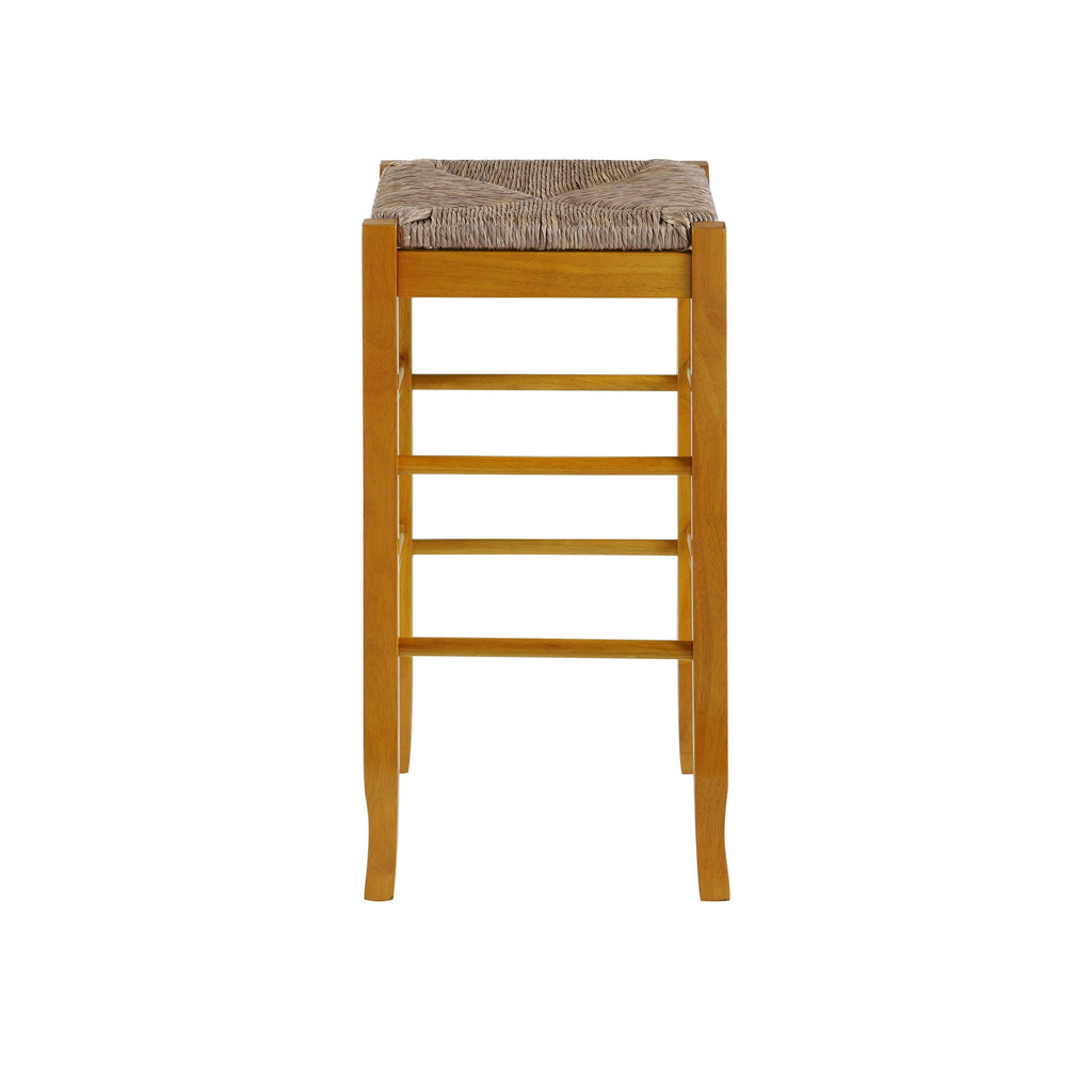 Square Counter Stool Cappuccino G37348