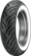American Elite Rear Motorcycle Tire 180/65b-16 Wide White E89425
