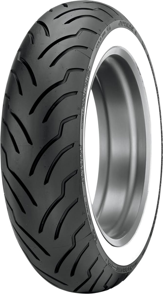 American Elite Rear Motorcycle Tire 180/65b-16 Wide White E89425