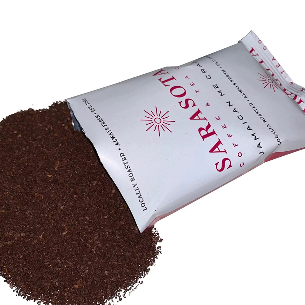 Jamaican Me Crazy Ground Coffee Packets, Medium Roast, Pack of 36 Z5566