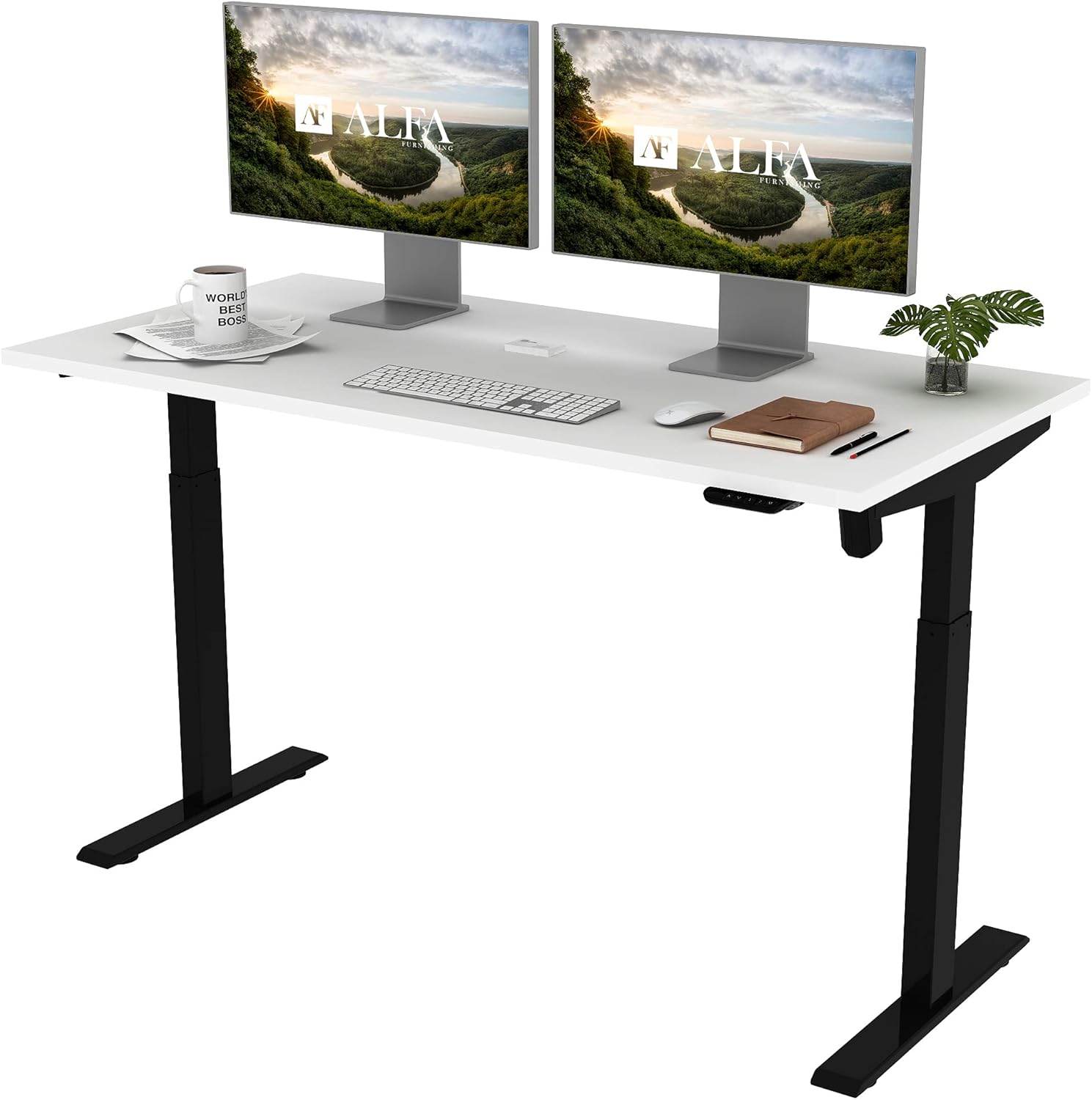 Height Adjustable Electric Sit Stand Desk A224360