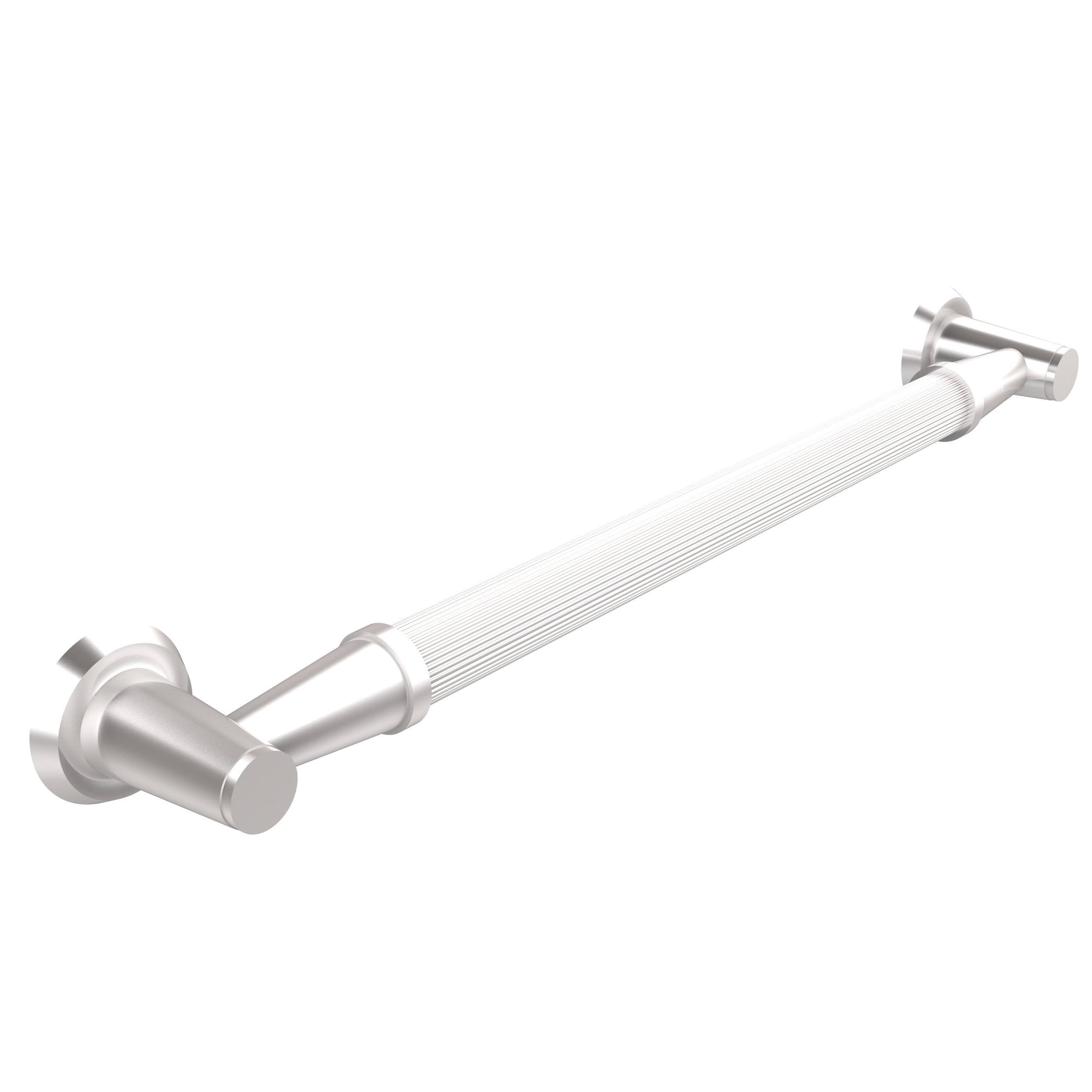 Antique Copper 16-Inch Reeded Grab Bar O80263
