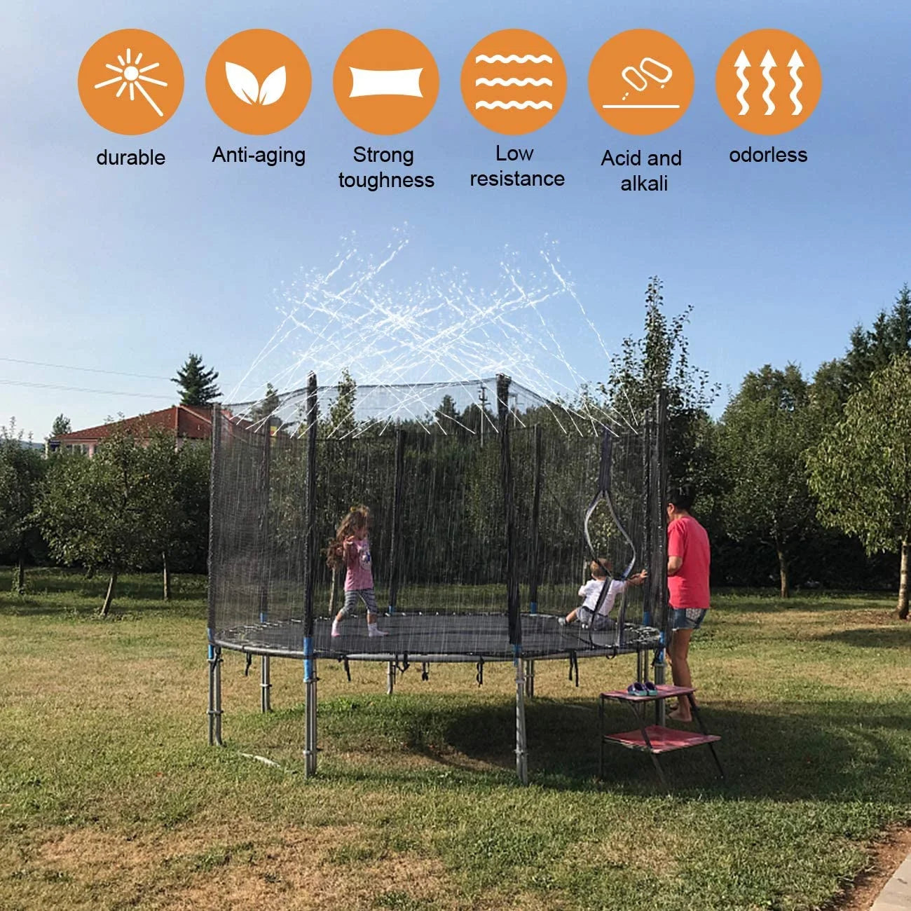 39 Feet Trampoline Sprinkler U4851