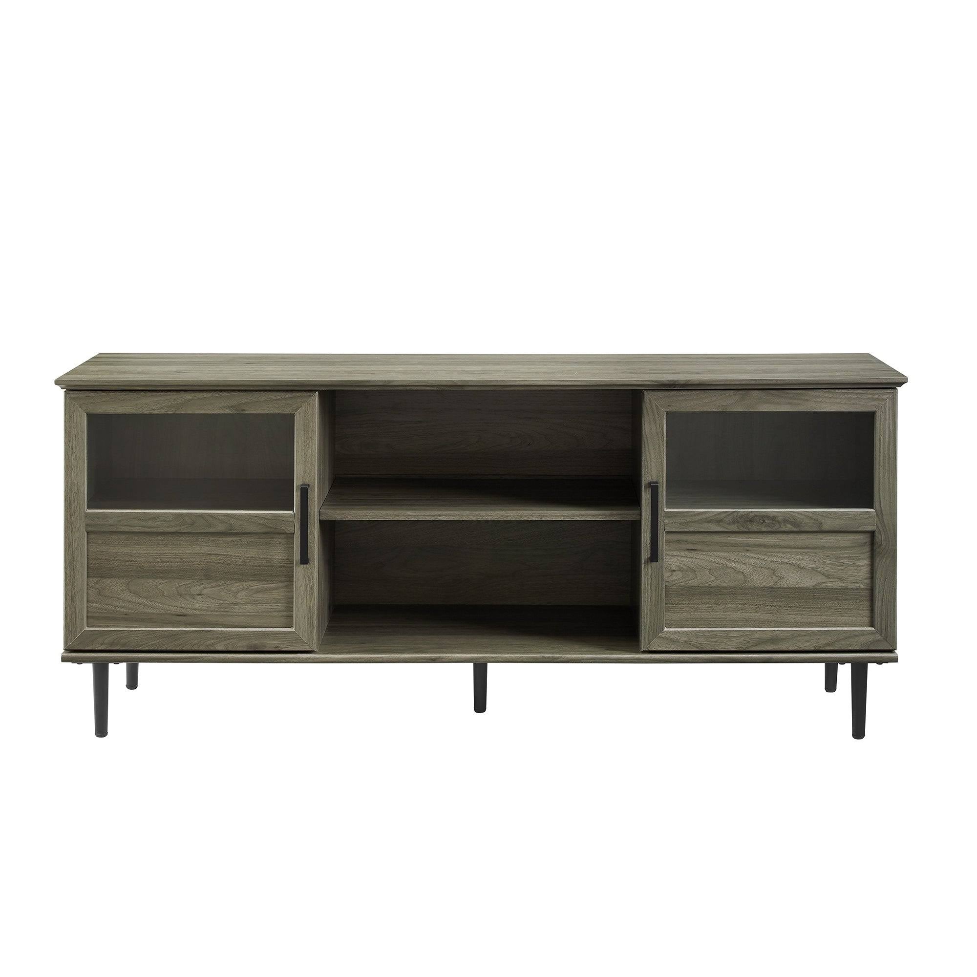 Reclaimed Barnwood 2-Door TV Console C7971