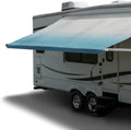 Ocean Blue Fade 8' Length RV Awning Fabric Replacement N2705