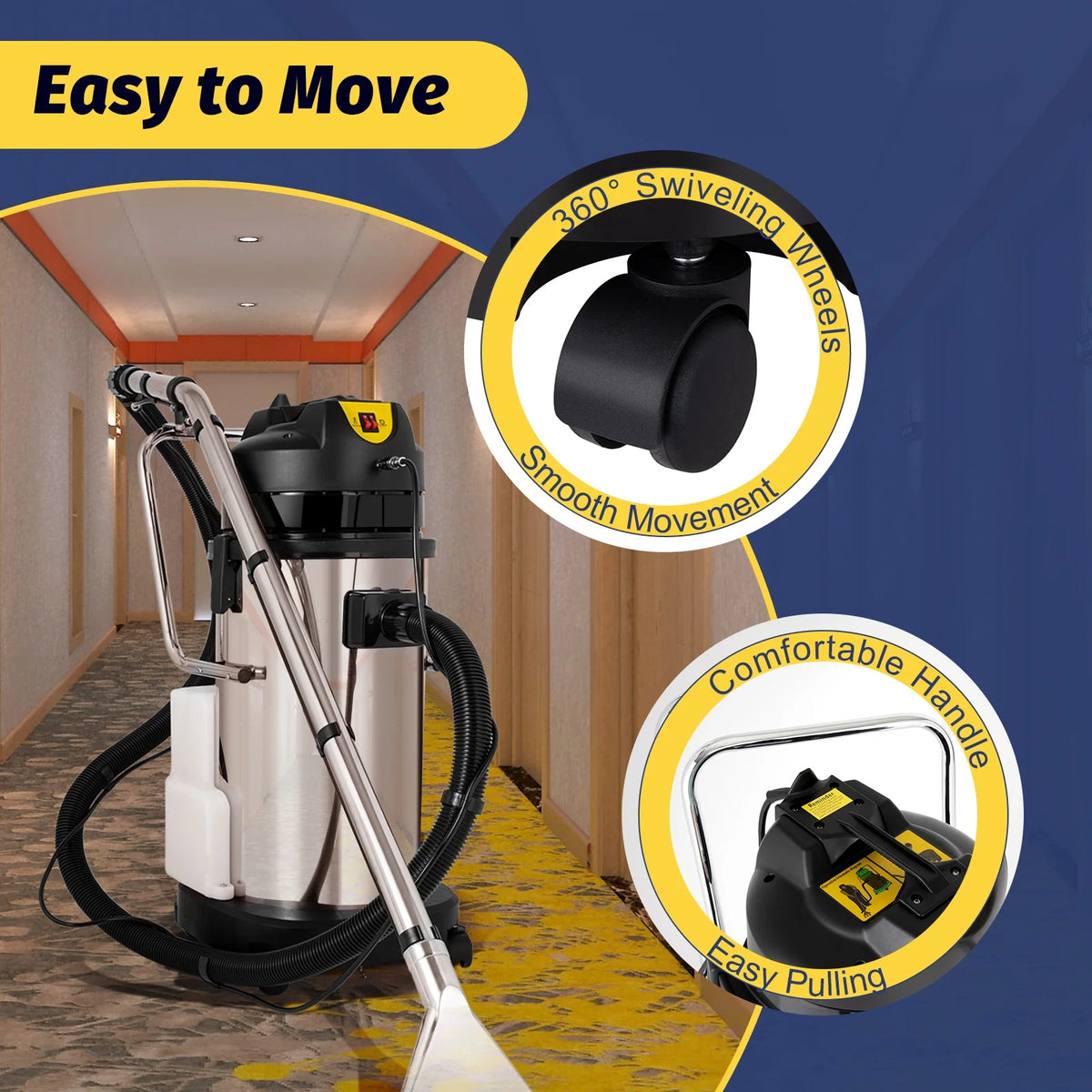 40L 3in1 Carpet Cleaner Vacuum Extractor G19308