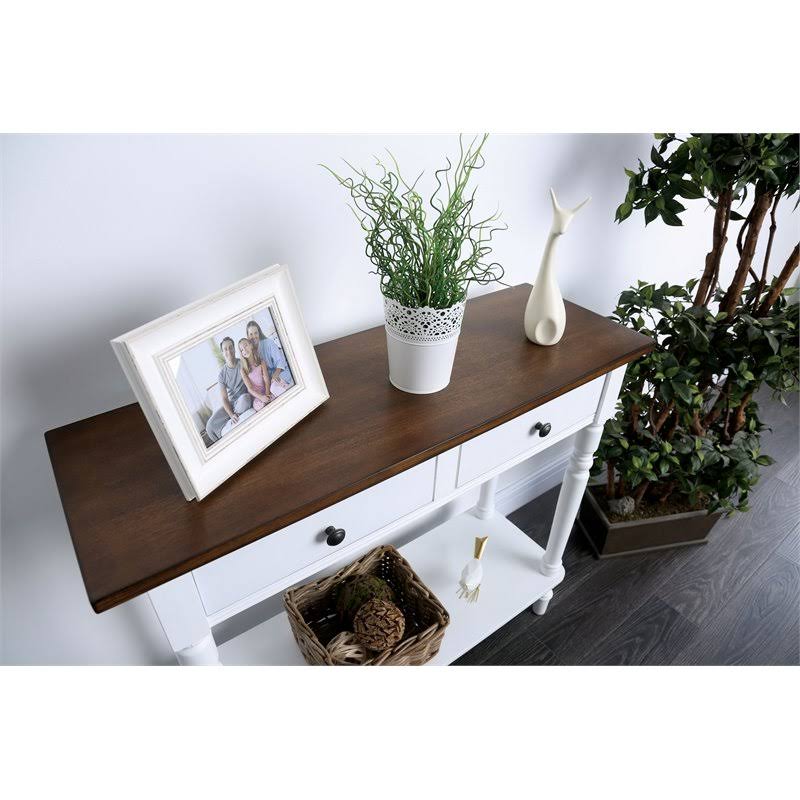 White Wood Writing Desk D1503