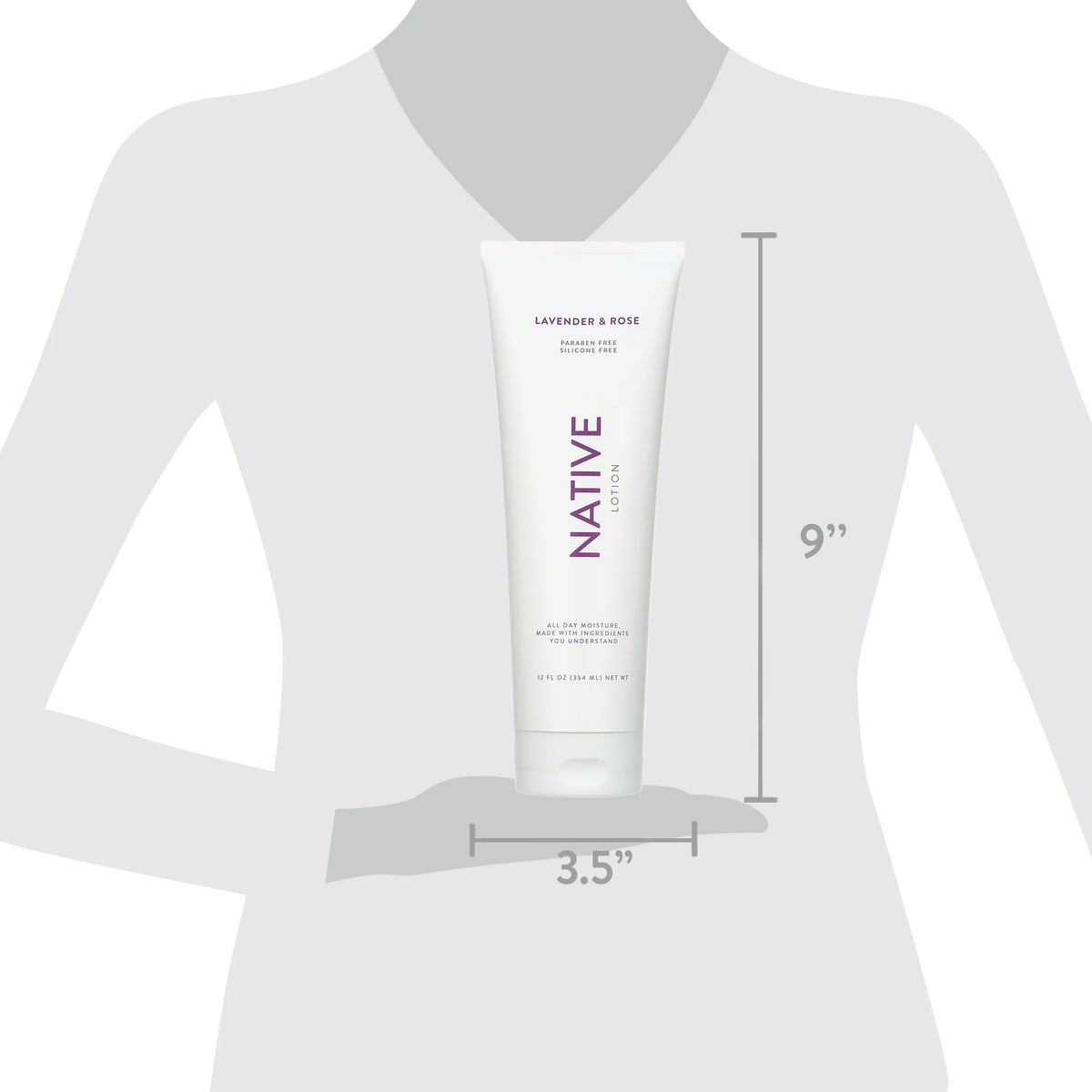 Lavender & Rose Lotion, 12 fl. oz. E8436