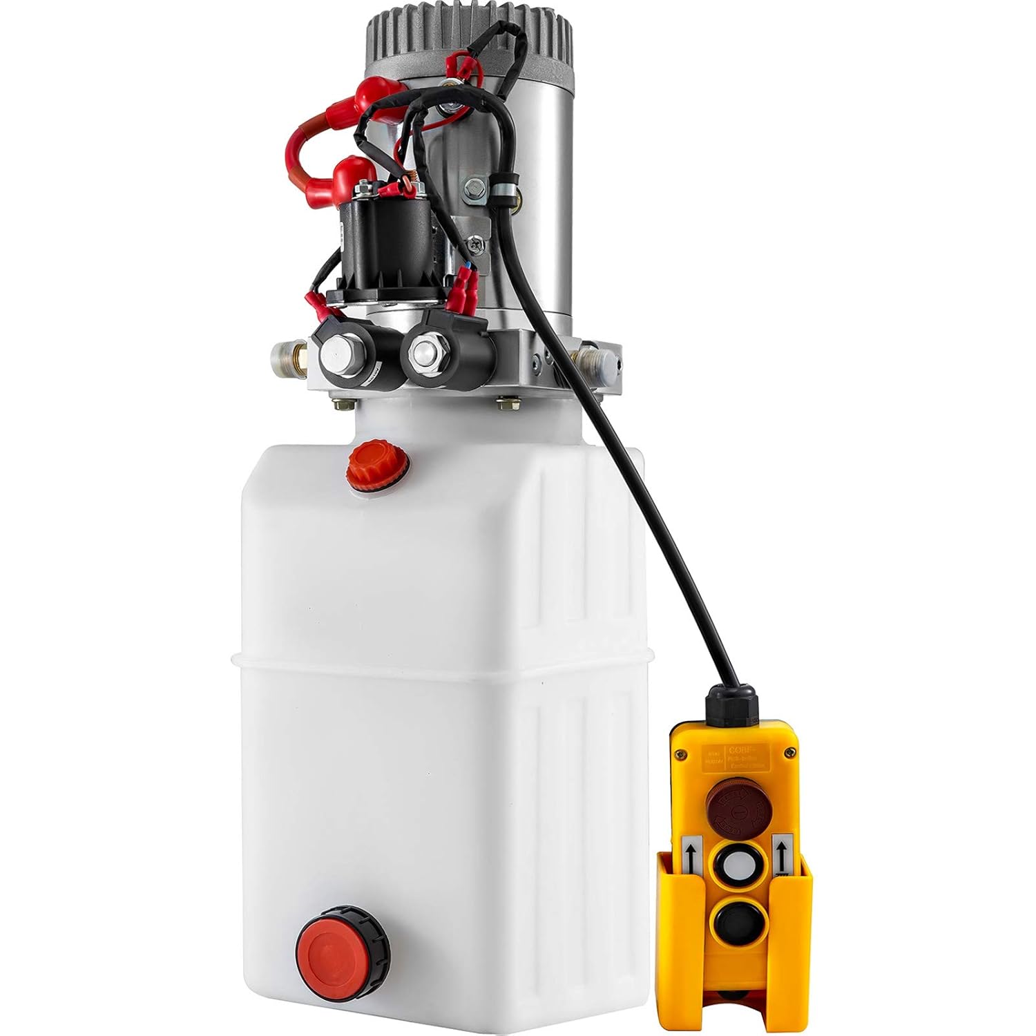 Hydraulic Power Unit 6 Quart Double Acting Double Solenoid 12V DC Pump U6903
