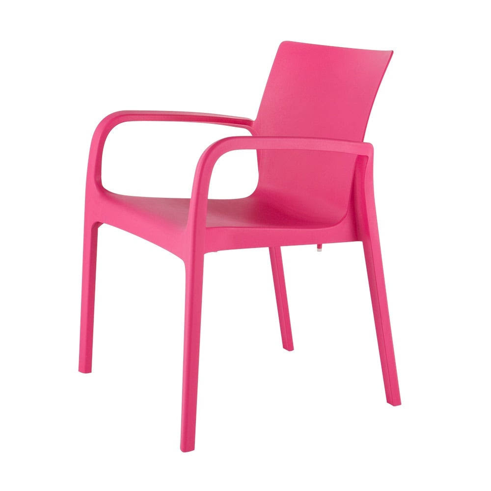 Green Stackable Dining Armchair, Set of 2 X486