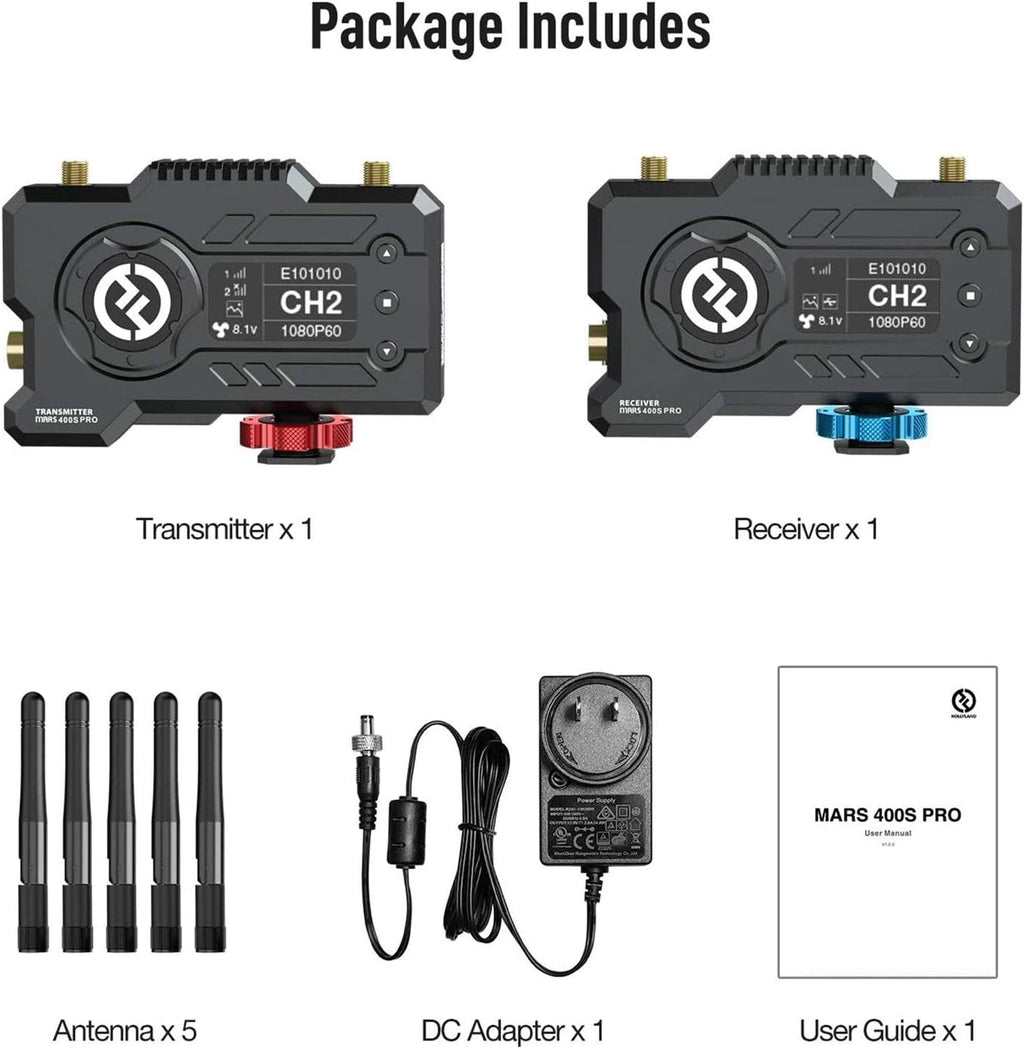 Wireless Video Transmission System HDMI SDI 1080P Transmitter Receiver P4558