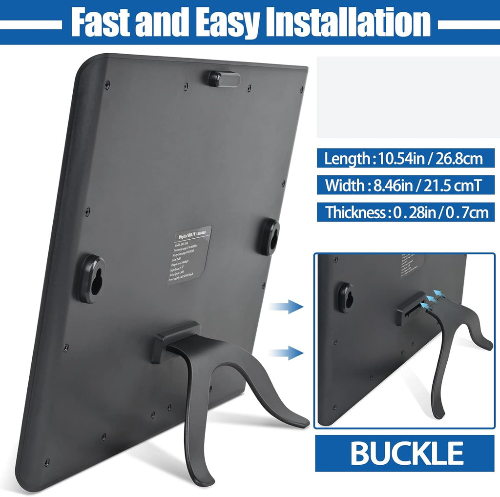 Amplified HD TV Antenna with 33ft Coaxial Cable G19583