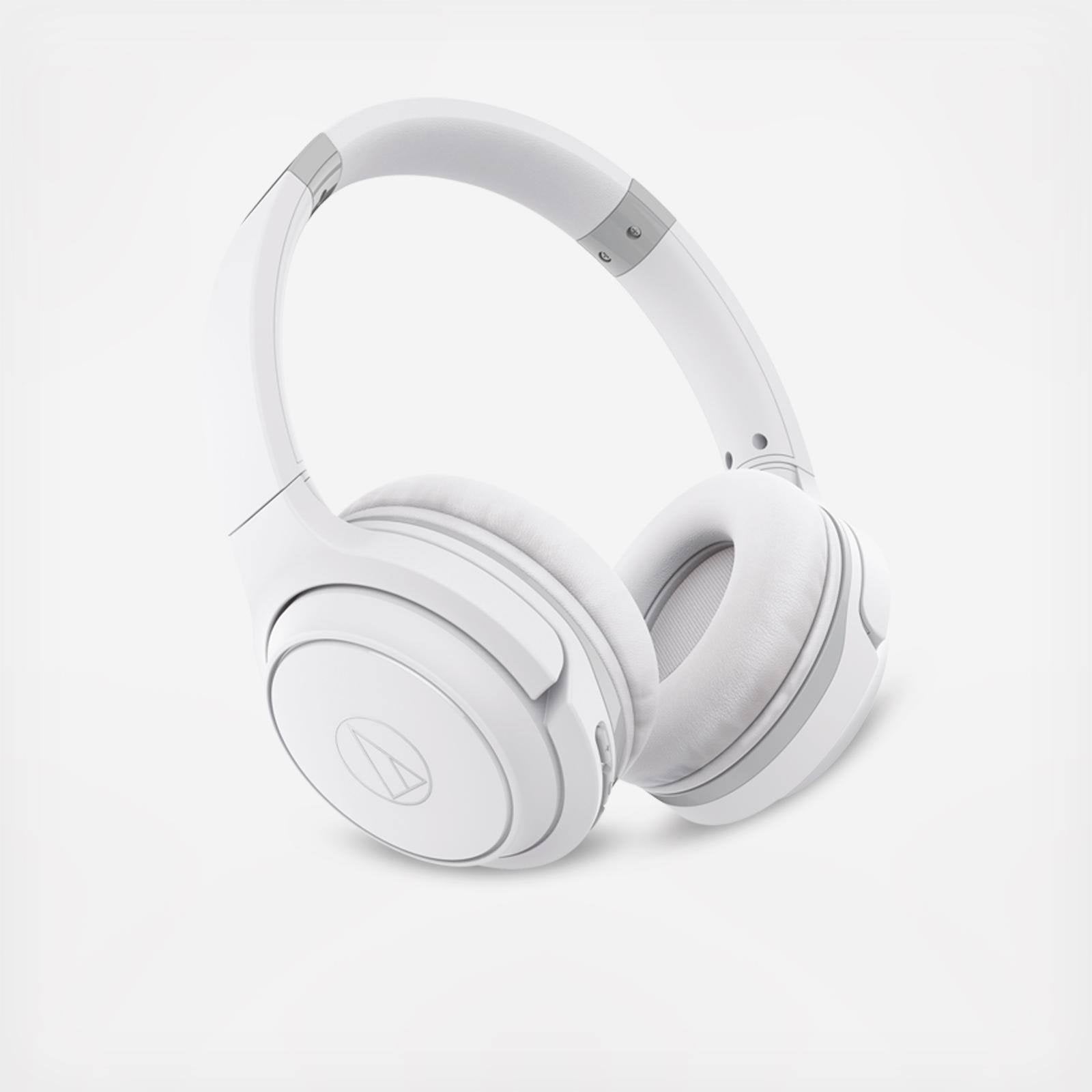 White Bluetooth Over-Ear Headphones with Mic G178712