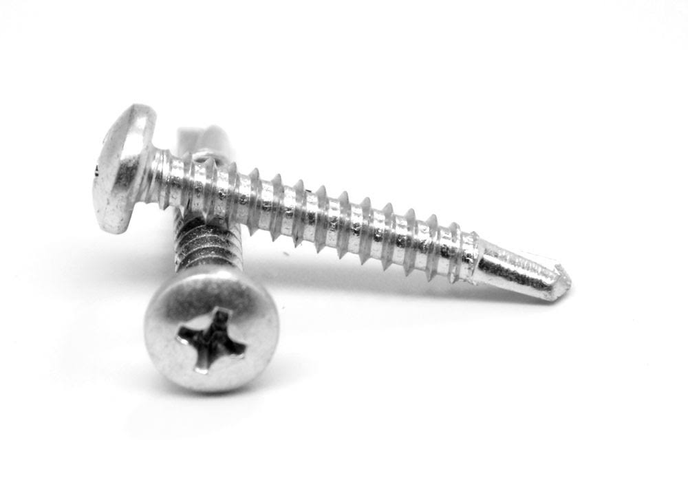 Self Drilling Screw Phillips Pan Head Low Carbon Steel Zinc Plated A752