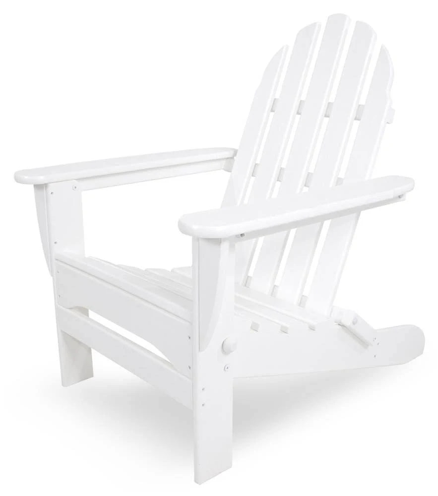 White Folding Adirondack 3-Piece Set B610435