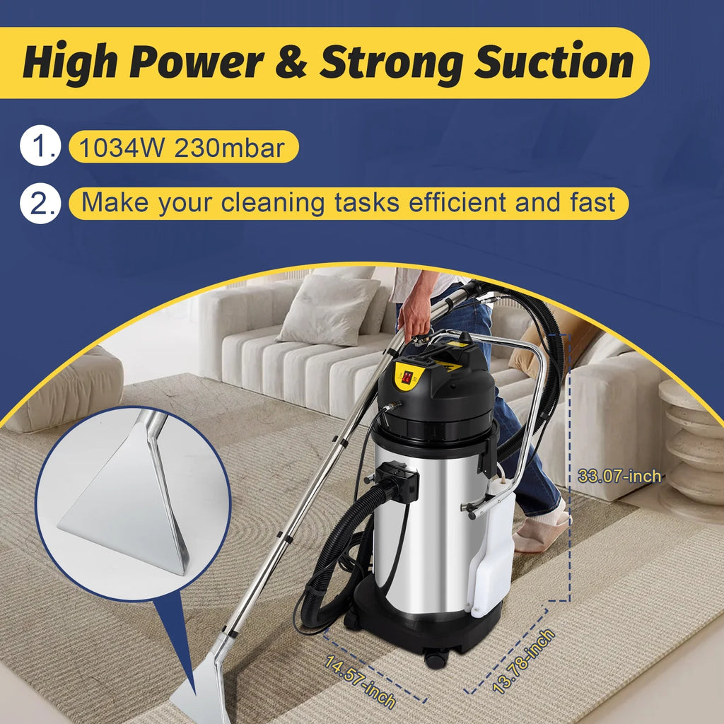 40L 3in1 Carpet Cleaner Vacuum Extractor G19308