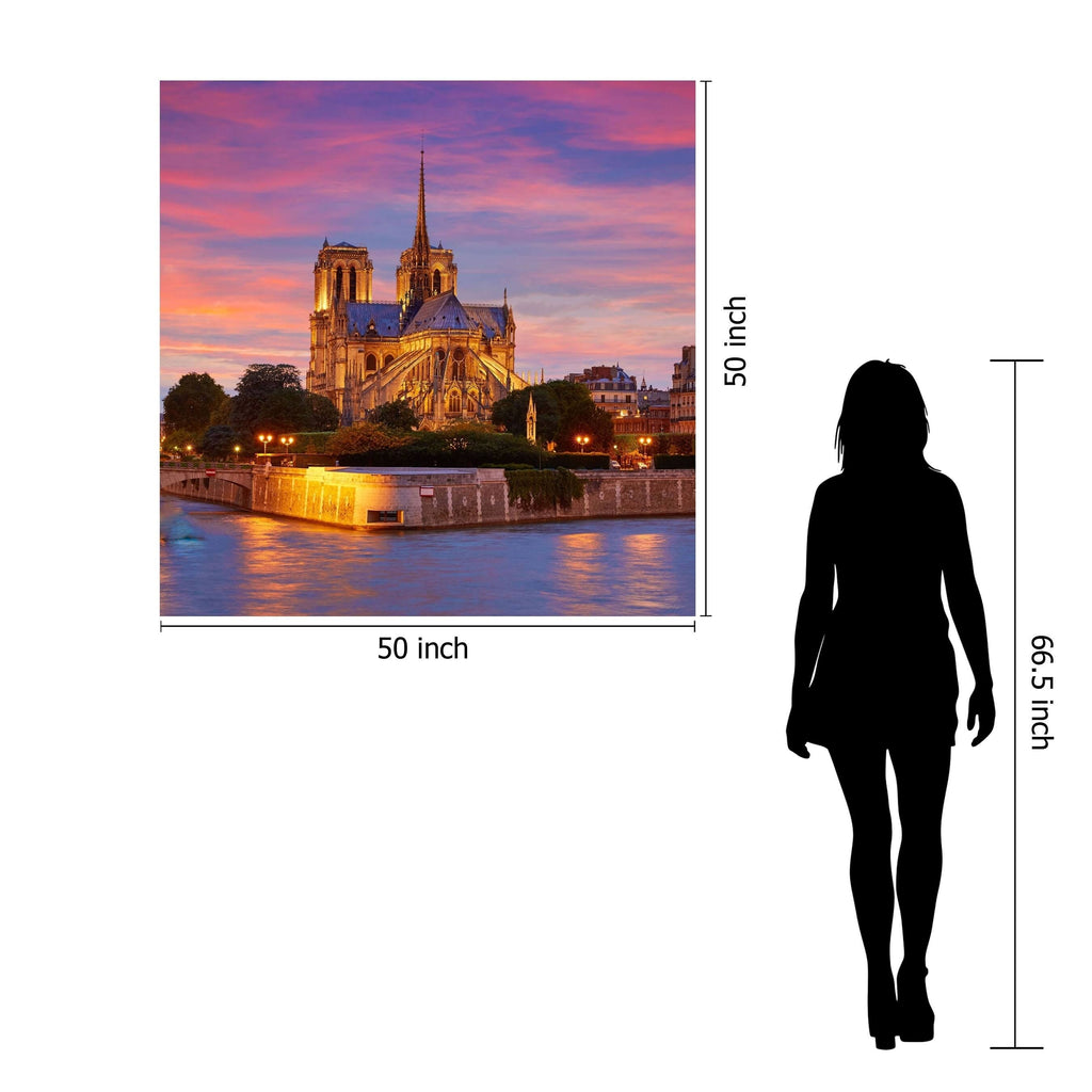 Brilliant Tempered Glass Cathedral Sunset J26646