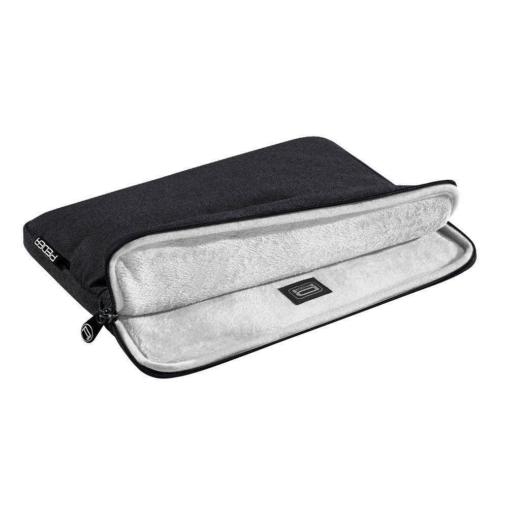Black Tablet Case Sleeve Bag 12.9 inch with Pockets I377