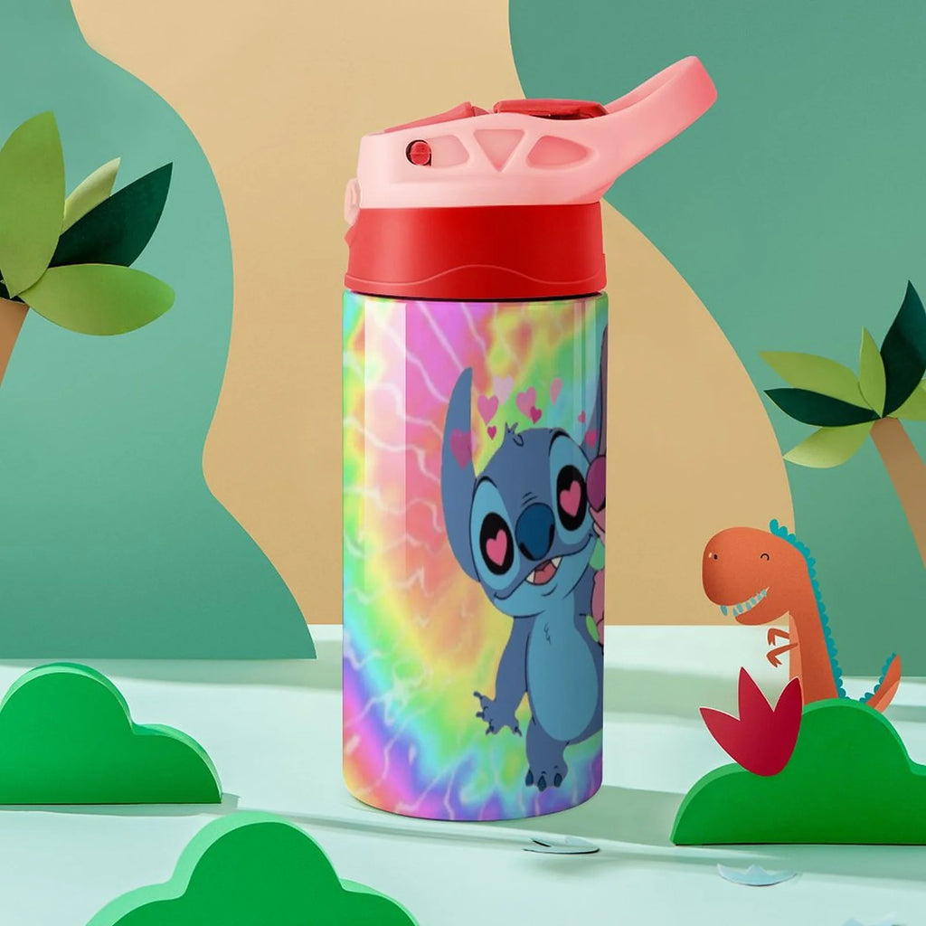 Stainless Steel Vacuum Insulated Water Bottle With Straw J164