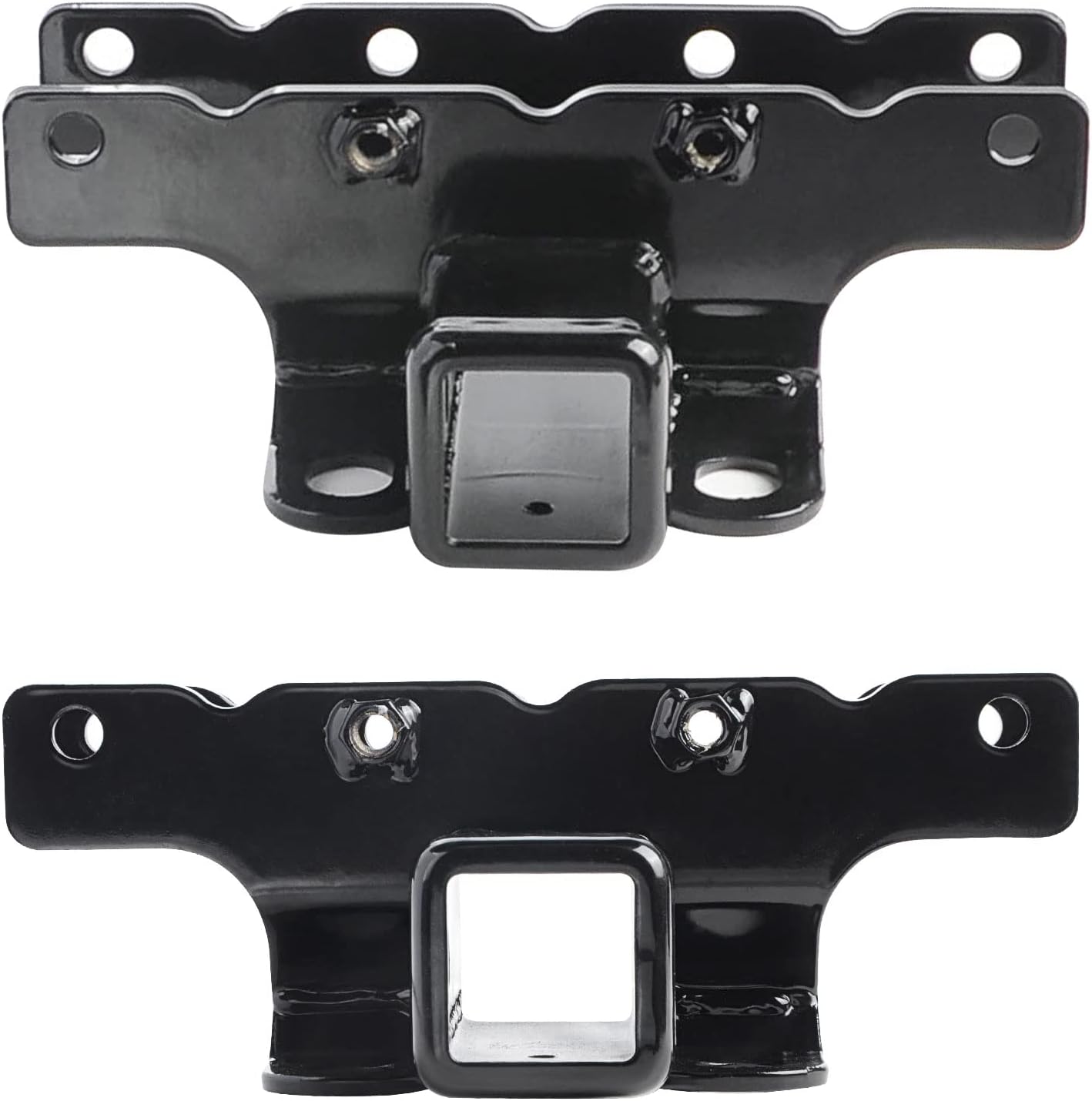 2 Inch Rear Bumper Towing Hitch Receiver Kit Pack of 2 O27629