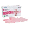 Pink Nitrile Exam Glove Powder Free Large N562