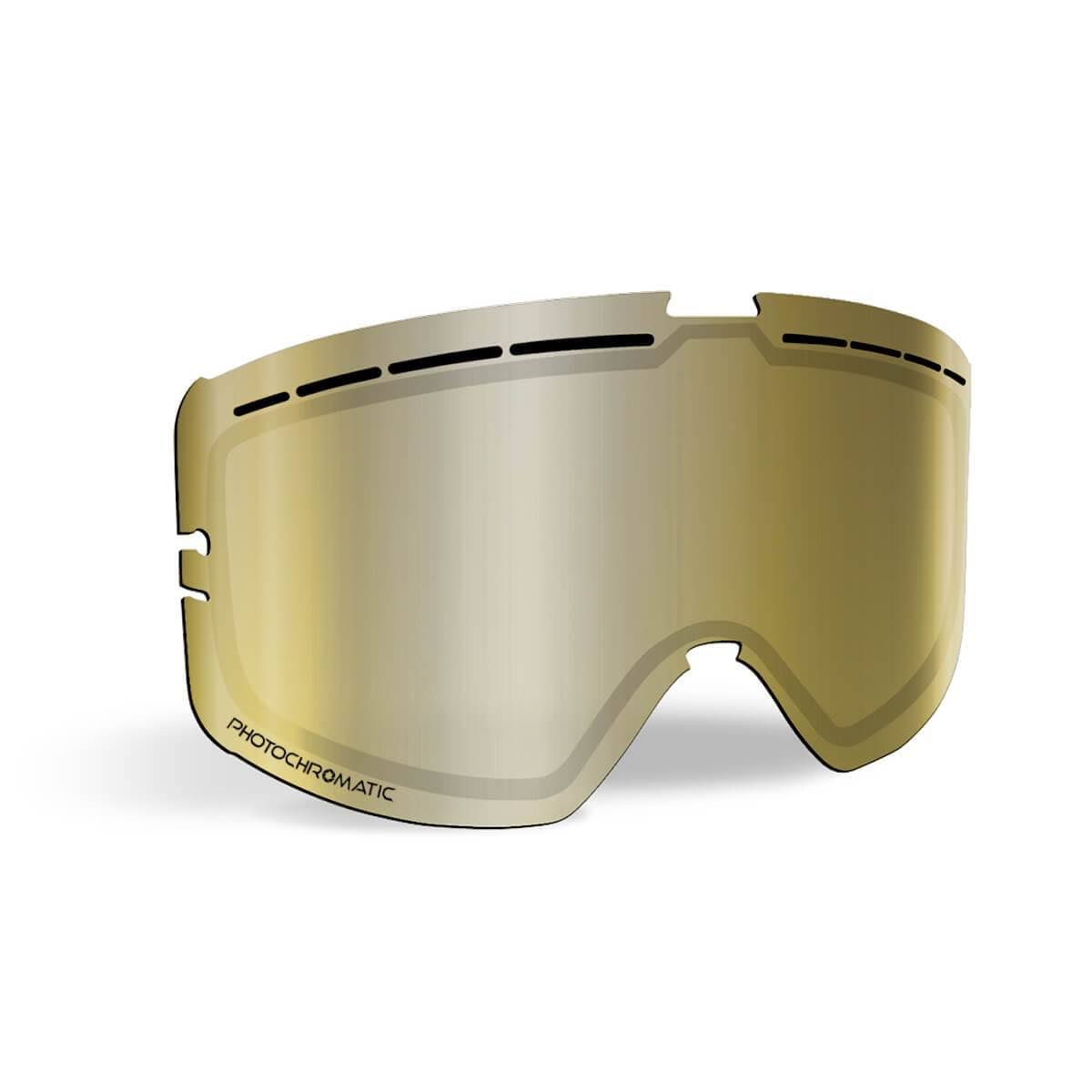 Polarized Yellow Heated Anti-Fog Replacement Lens Snowmobile U984