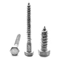 Hex Lag Screw Low Carbon Steel Hot Dip Galvanized J4389