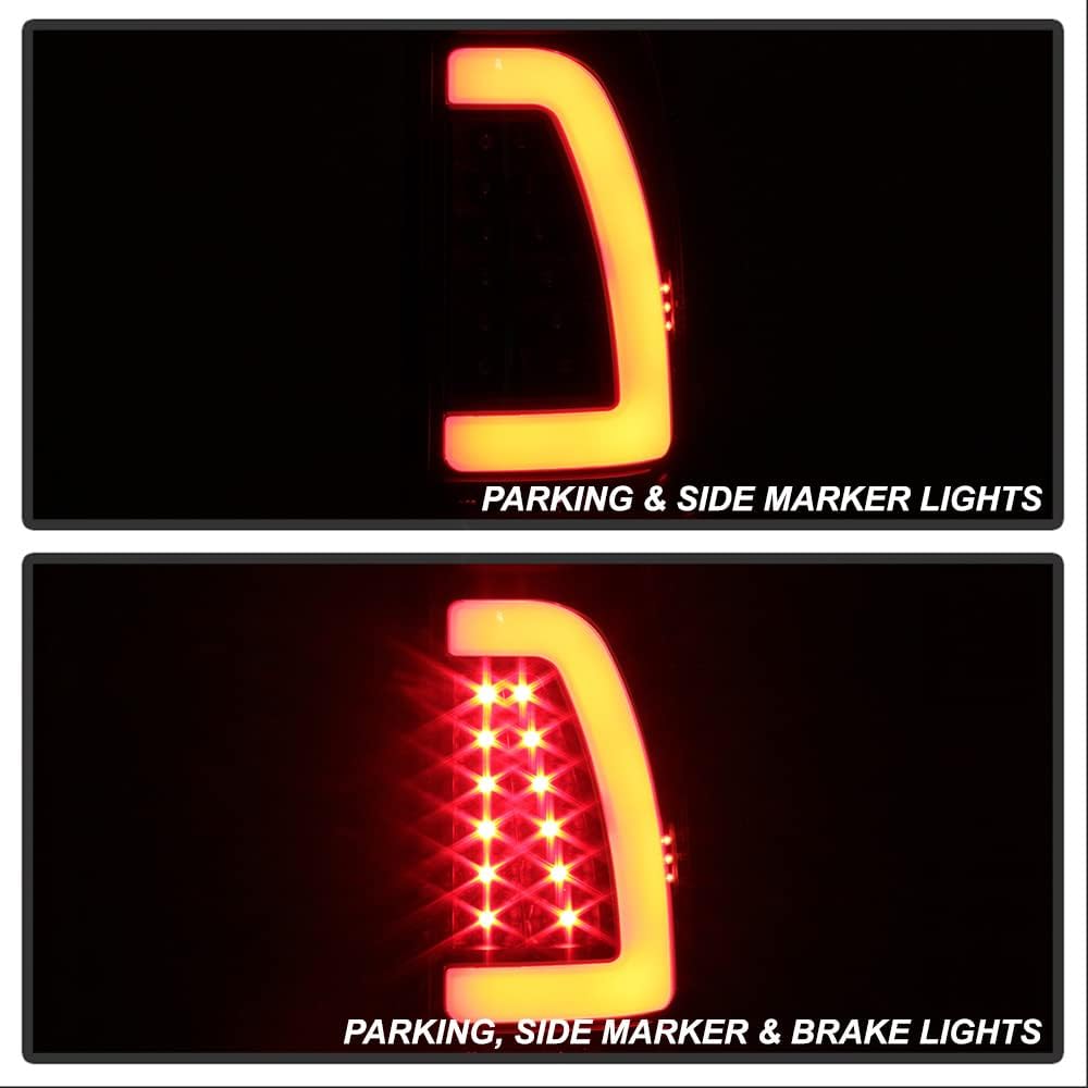 Black Smoke LED Tube Tail Lights Brake Lamps N469318