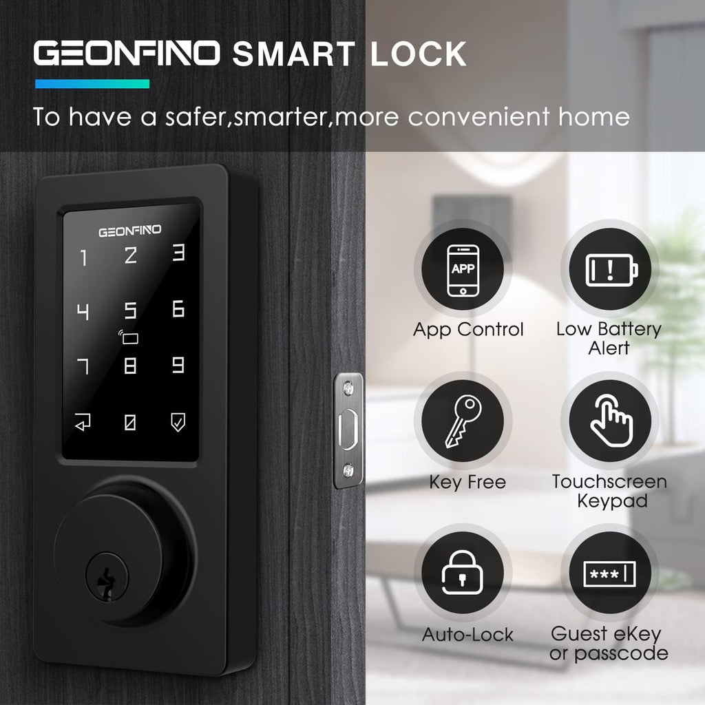 Smart Deadbolt Lock with Bluetooth App and Keypad Q5068