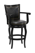 Black Swivel Bar Stool Y3374