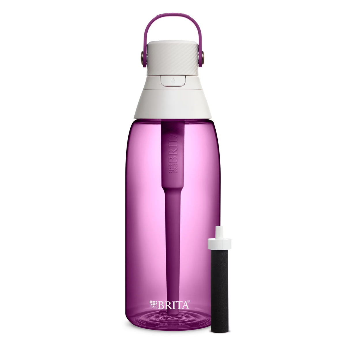 Brita Premium Leak Proof Filtered Water Bottle, Orchid, 36 oz T72202