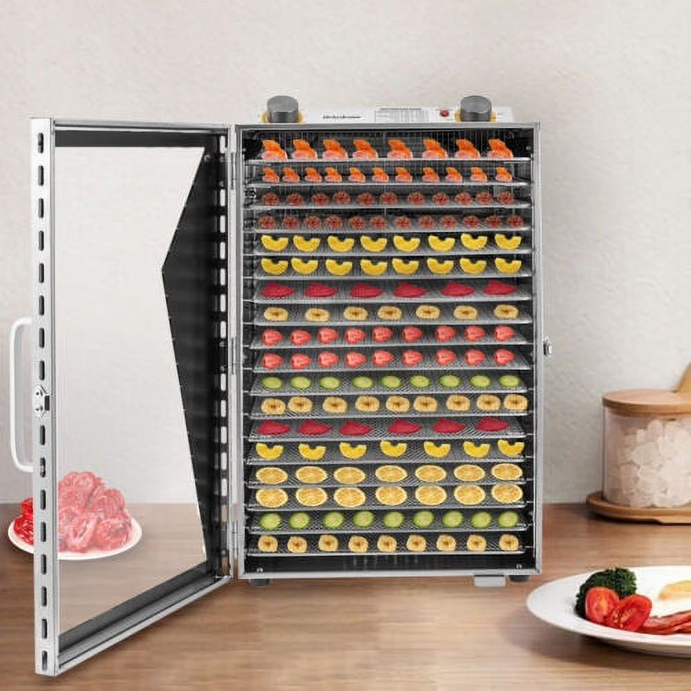 18 Trays Food Dehydrator Machine 304 Stainless Steel B77542
