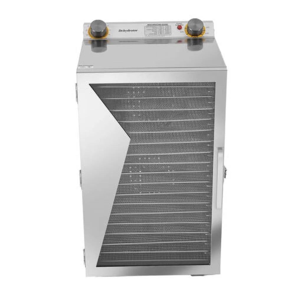 18 Trays Food Dehydrator Machine 304 Stainless Steel B77542